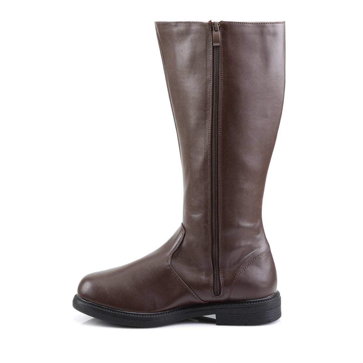 Pirate Captain Buccaneer Side Zipper Knee High Round Toe Boots Shoes Pleaser Funtasma CAPTAIN/100