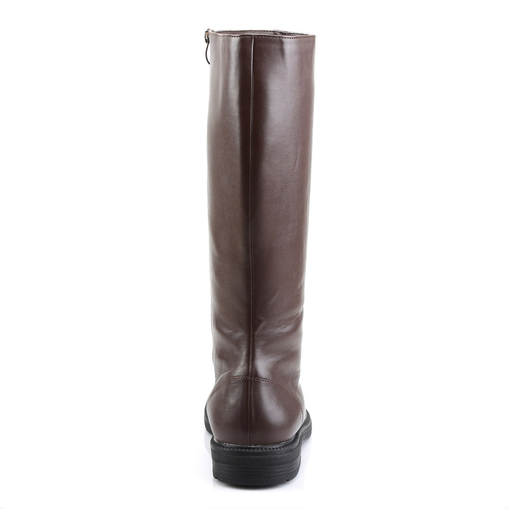 Pirate Captain Buccaneer Side Zipper Knee High Round Toe Boots Shoes Pleaser Funtasma CAPTAIN/100