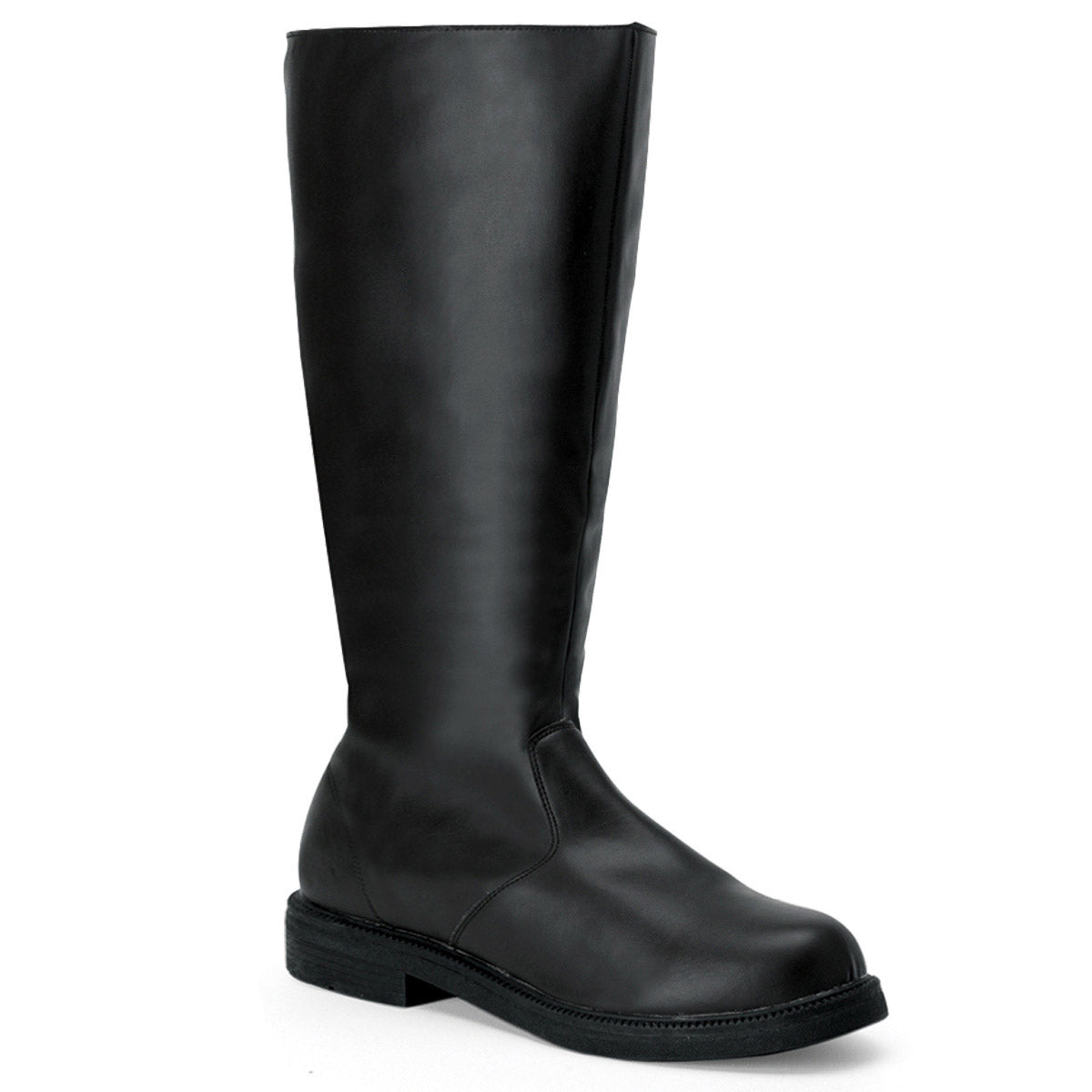 Pirate Captain Buccaneer Side Zipper Knee High Round Toe Boots Shoes Pleaser Funtasma CAPTAIN/100 Main image