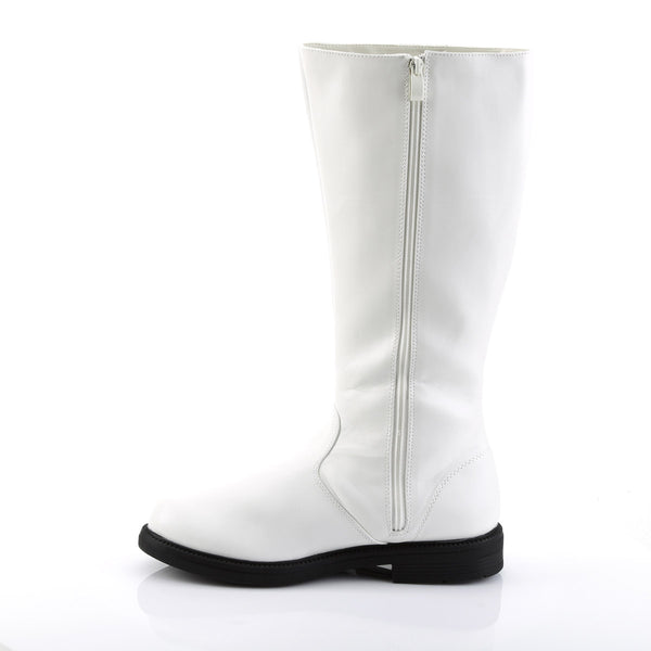 Pirate Captain Buccaneer Side Zipper Knee High Round Toe Boots Shoes Pleaser Funtasma CAPTAIN/100