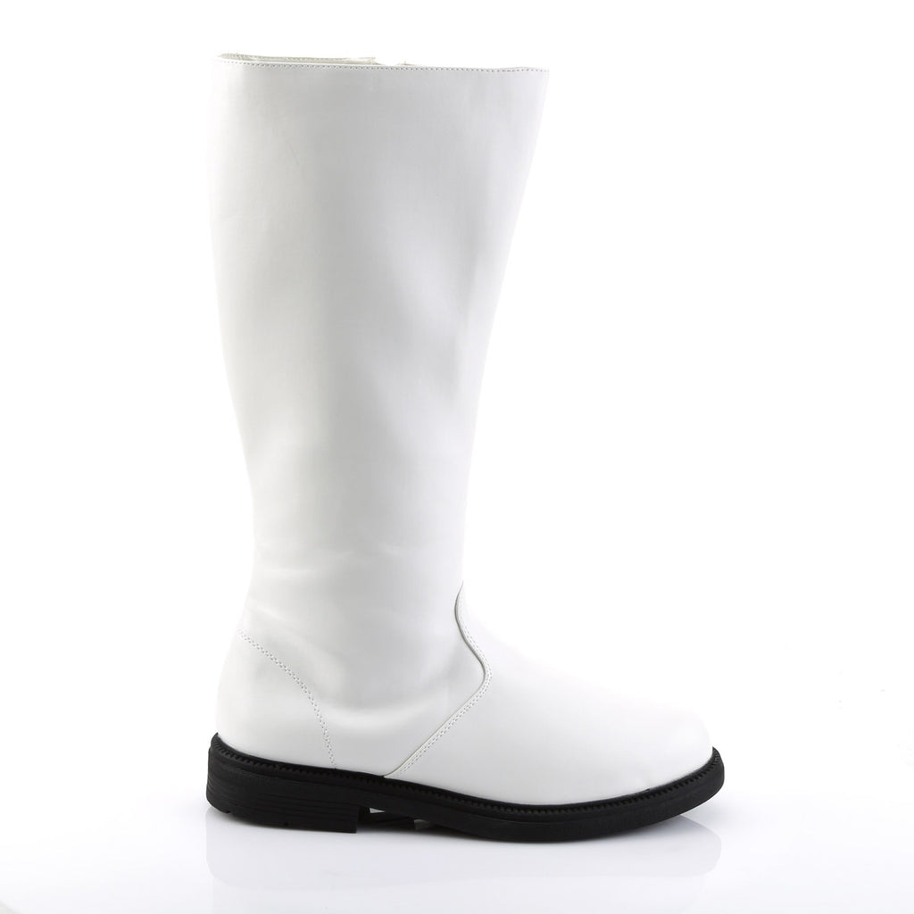 Pirate Captain Buccaneer Side Zipper Knee High Round Toe Boots Shoes Pleaser Funtasma CAPTAIN/100