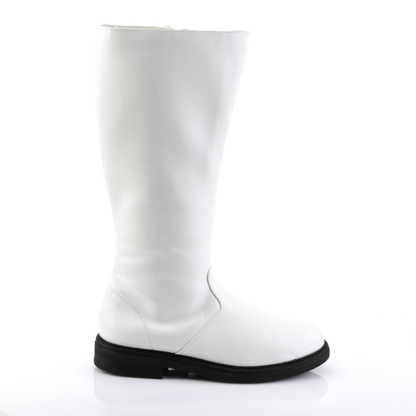 Pirate Captain Buccaneer Side Zipper Knee High Round Toe Boots Shoes Pleaser Funtasma CAPTAIN/100