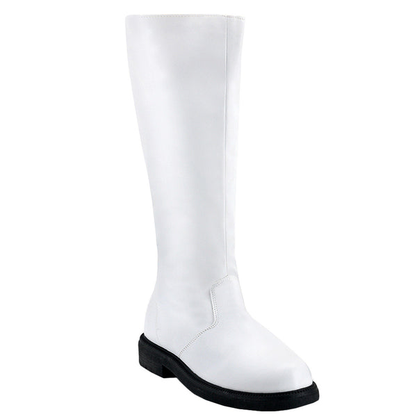 Pirate Captain Buccaneer Side Zipper Knee High Round Toe Boots Shoes Pleaser Funtasma CAPTAIN/100