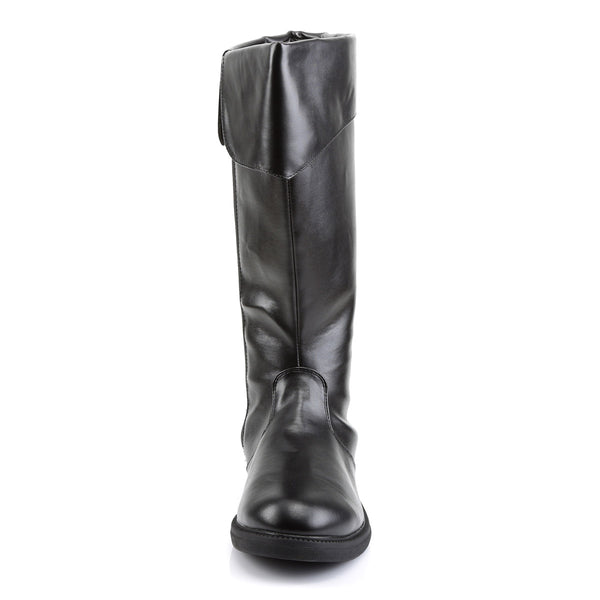 Pirate Captain Side Zipper Knee High Cuffed Round Toe Boots Shoes Pleaser Funtasma CAPTAIN/105