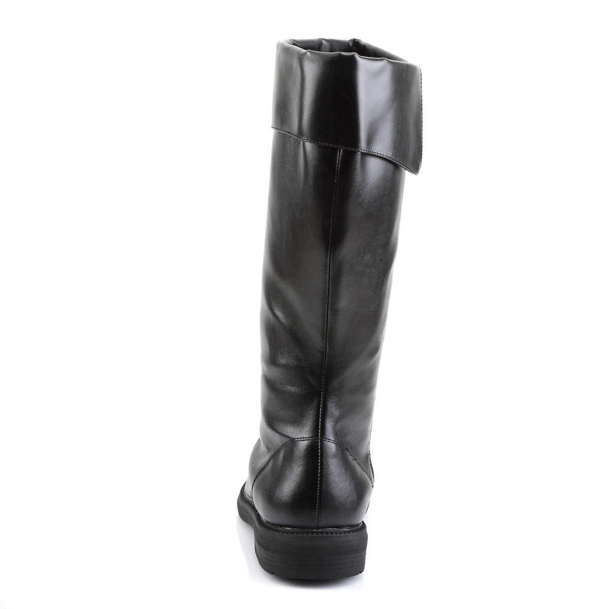 Pirate Captain Side Zipper Knee High Cuffed Round Toe Boots Shoes Pleaser Funtasma CAPTAIN/105