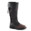 Knee High Cuffed Lace Up Side Round Toe Pull On Wingtip Boots Shoes Pleaser Funtasma CAPTAIN/110