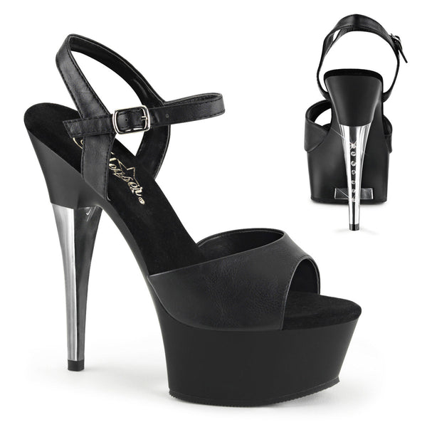 Rhinestone Platform Ankle Strap Open Toe Sandals High Heels Shoes Pleaser  CAPTIVA/609