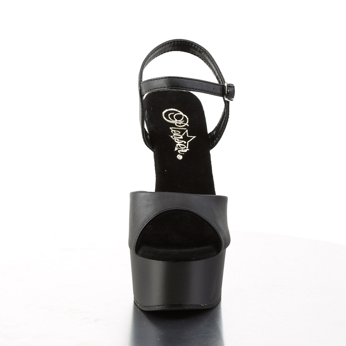 Pleaser Rhinestone Platform Ankle Strap Open Toe Sandals High Heels Shoes CAPTIVA/609 Secondary image