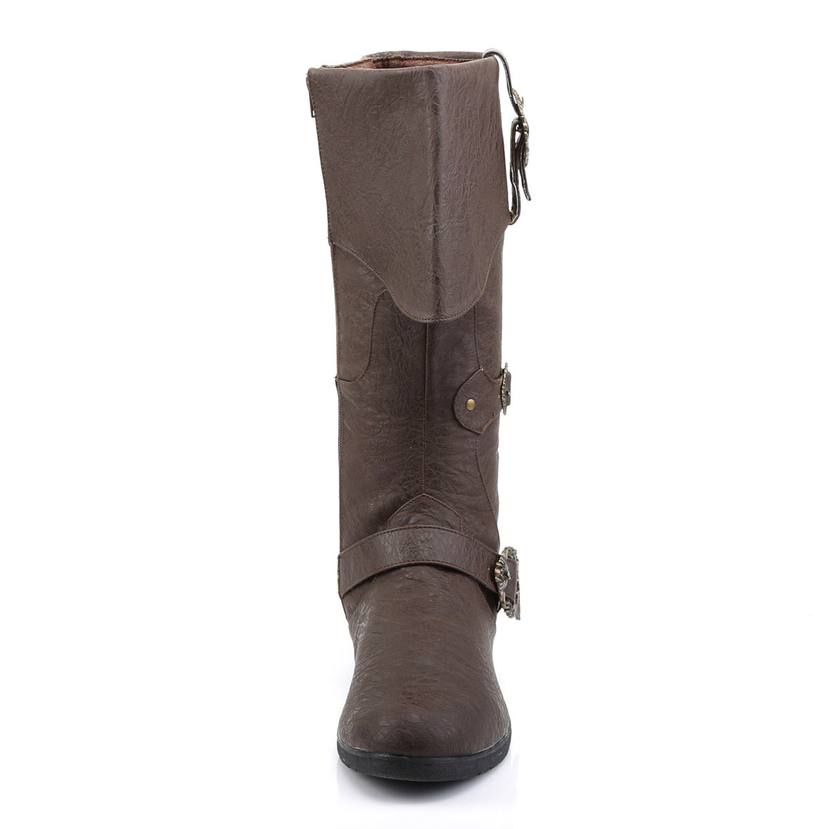 Pirate Booty Octopus Buckle Zip Side Cuffed Knee High Boots Shoes Pleaser Funtasma CARRIBEAN/299