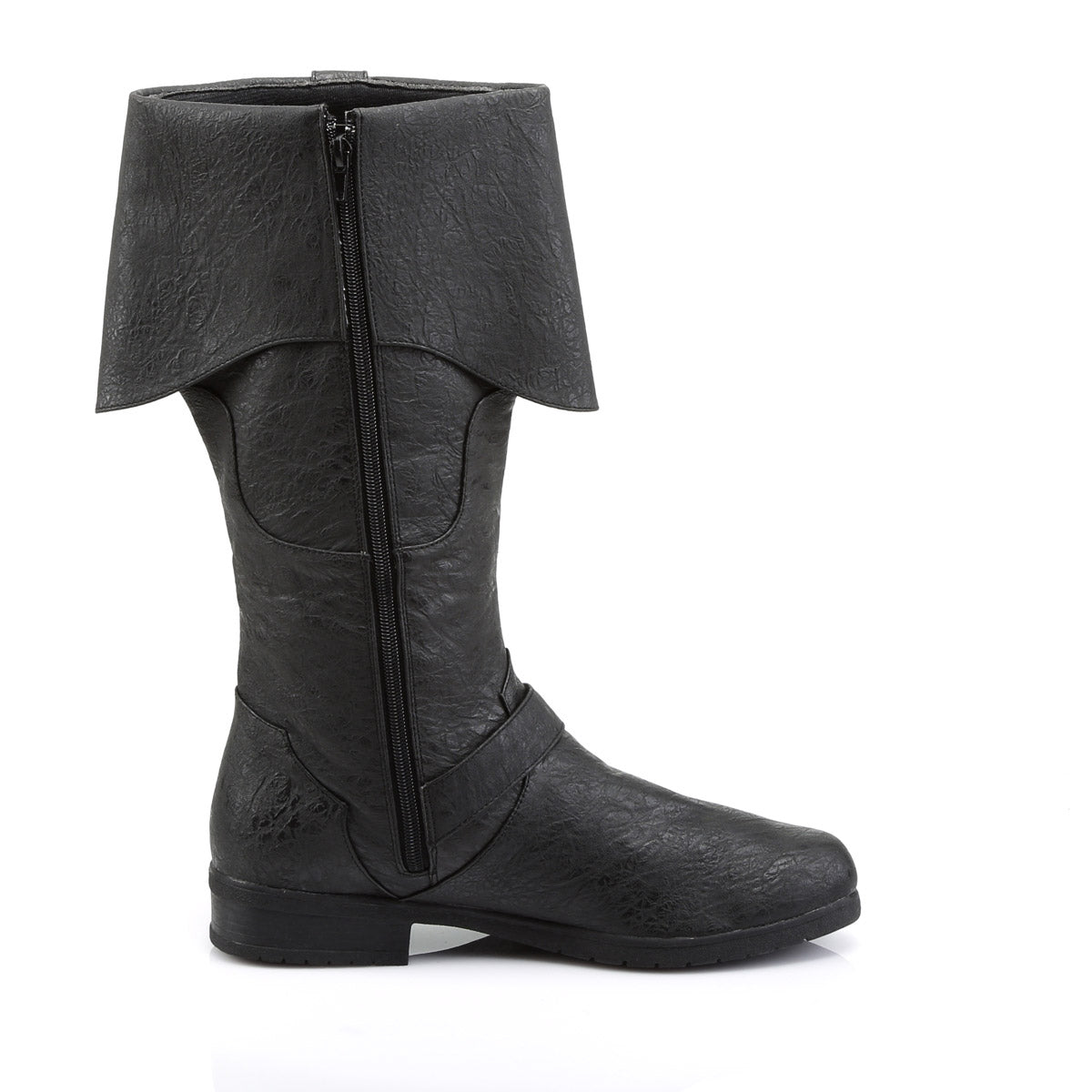 Pirate Booty Octopus Buckle Zip Side Cuffed Knee High Boots Shoes Pleaser Funtasma CARRIBEAN/299