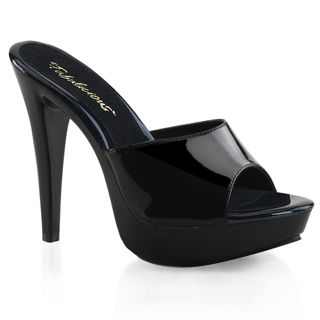 Sexy Platform Stiletto Open Toe Slide Mule Stiletto High Heels Shoes Pleaser Fabulicious COCKTAIL/501