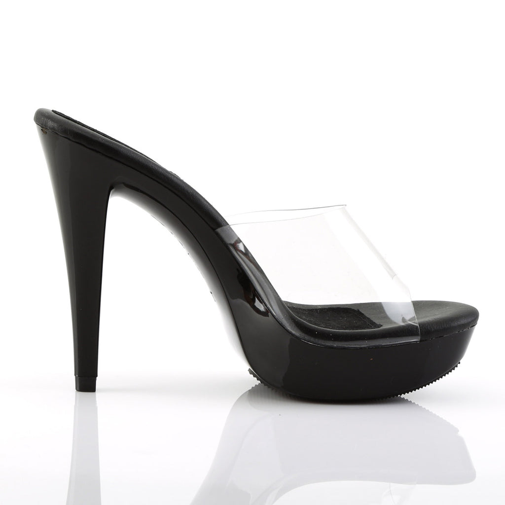 Sexy Platform Stiletto Open Toe Slide Mule Stiletto High Heels Shoes Pleaser Fabulicious COCKTAIL/501