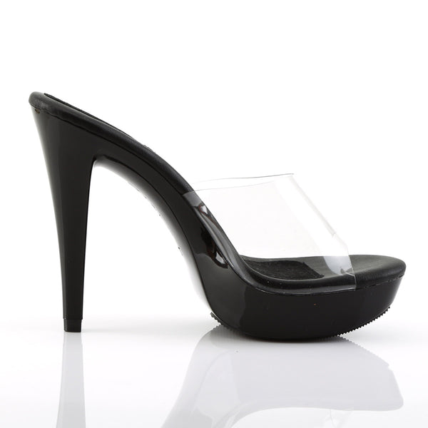 Sexy Platform Stiletto Open Toe Slide Mule Stiletto High Heels Shoes Pleaser Fabulicious COCKTAIL/501