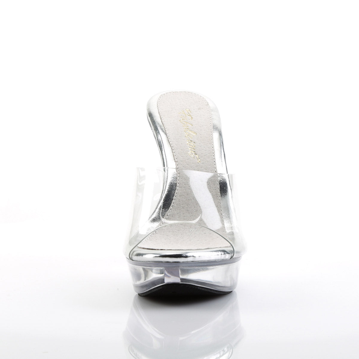 Sexy Platform Stiletto Open Toe Slide Mule Stiletto High Heels Shoes Pleaser Fabulicious COCKTAIL/501