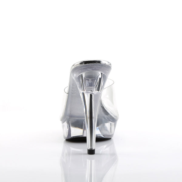Sexy Platform Stiletto Open Toe Slide Mule Stiletto High Heels Shoes Pleaser Fabulicious COCKTAIL/501