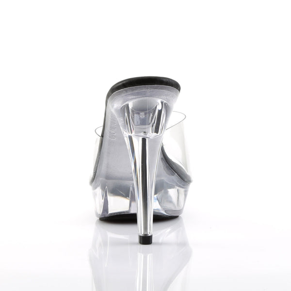 Sexy Platform Stiletto Open Toe Slide Mule Stiletto High Heels Shoes Pleaser Fabulicious COCKTAIL/501
