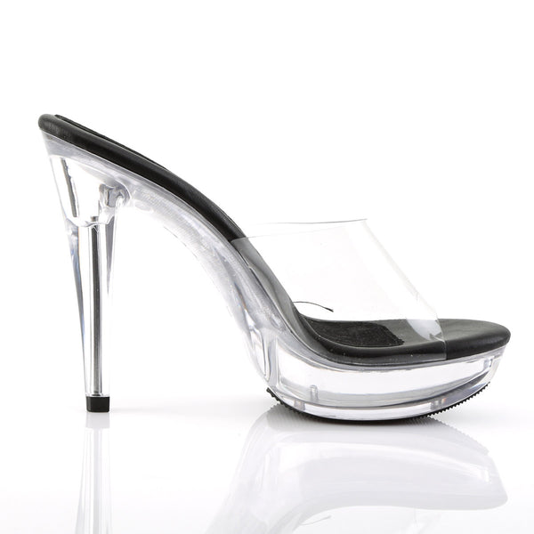 Sexy Platform Stiletto Open Toe Slide Mule Stiletto High Heels Shoes Pleaser Fabulicious COCKTAIL/501