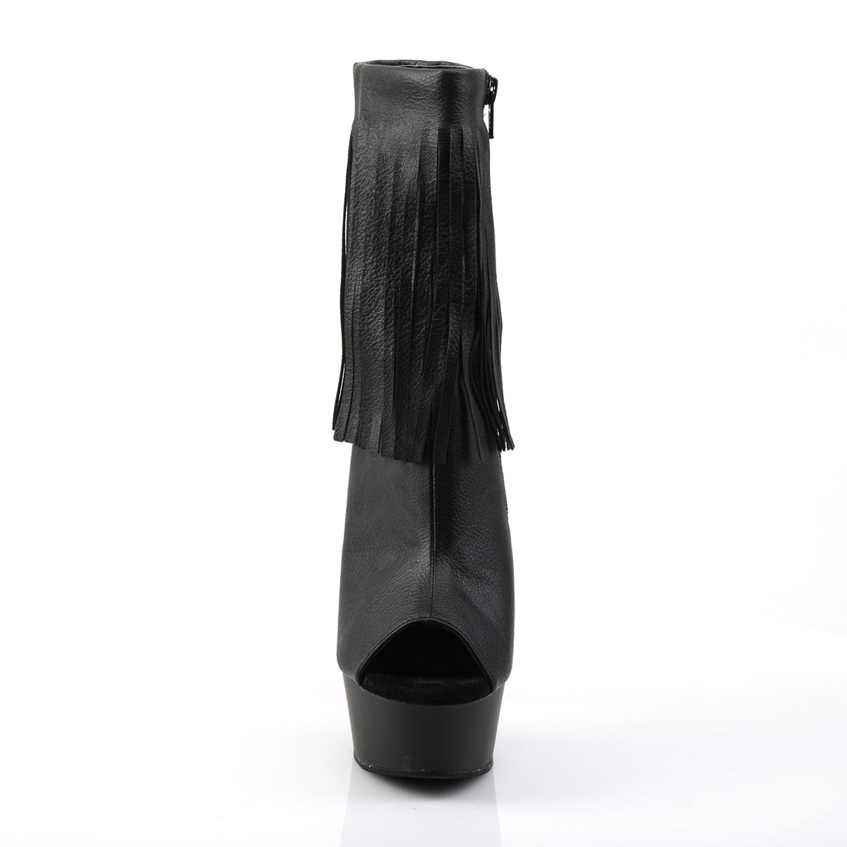 Sexy Fringe Ankle Bootie Peep Toe Platform Stiletto High Heels Shoes Pleaser  DELIGHT/1019