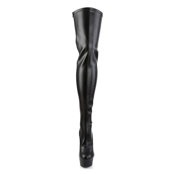 Sexy Back Lace Up Thigh High Platform Stiletto Heel Boots Shoes Pleaser Pleaser DELIGHT/3063