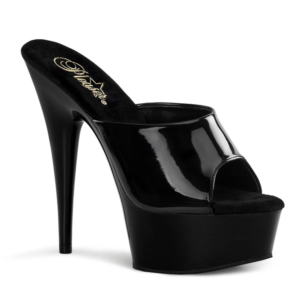 Sexy Slip On Mules Platform Stilettos Stripper High Heels Shoes Pleaser  DELIGHT/601