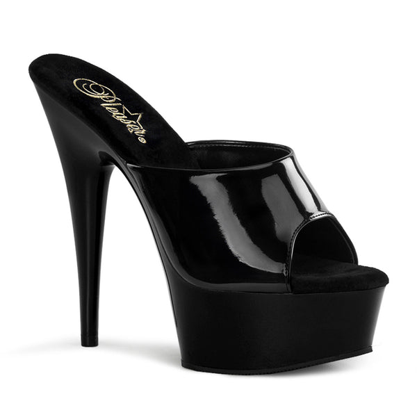Sexy Slip On Mules Platform Stilettos Stripper High Heels Shoes Pleaser  DELIGHT/601