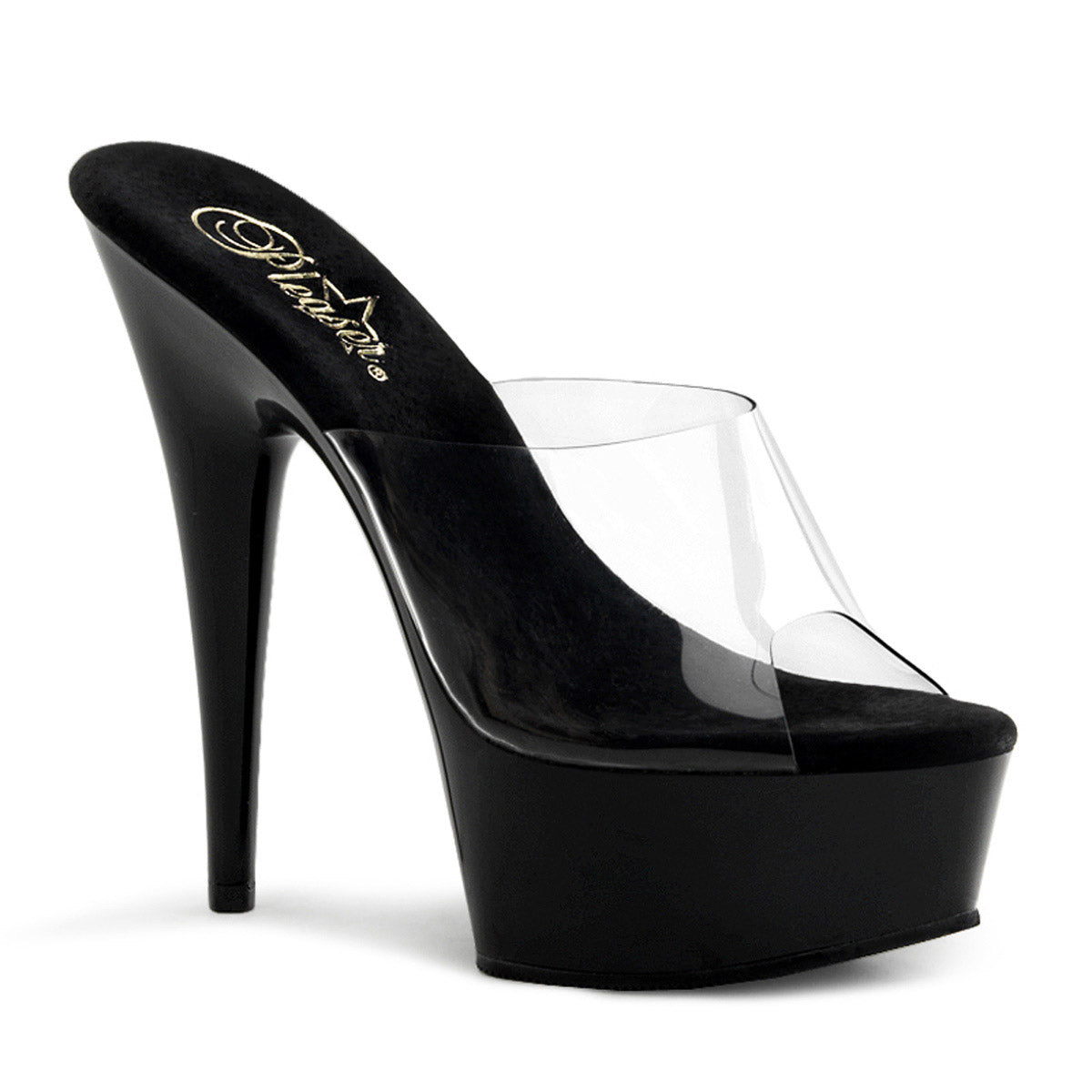 Sexy Slip On Mules Platform Stilettos Stripper High Heels Shoes Pleaser  DELIGHT/601