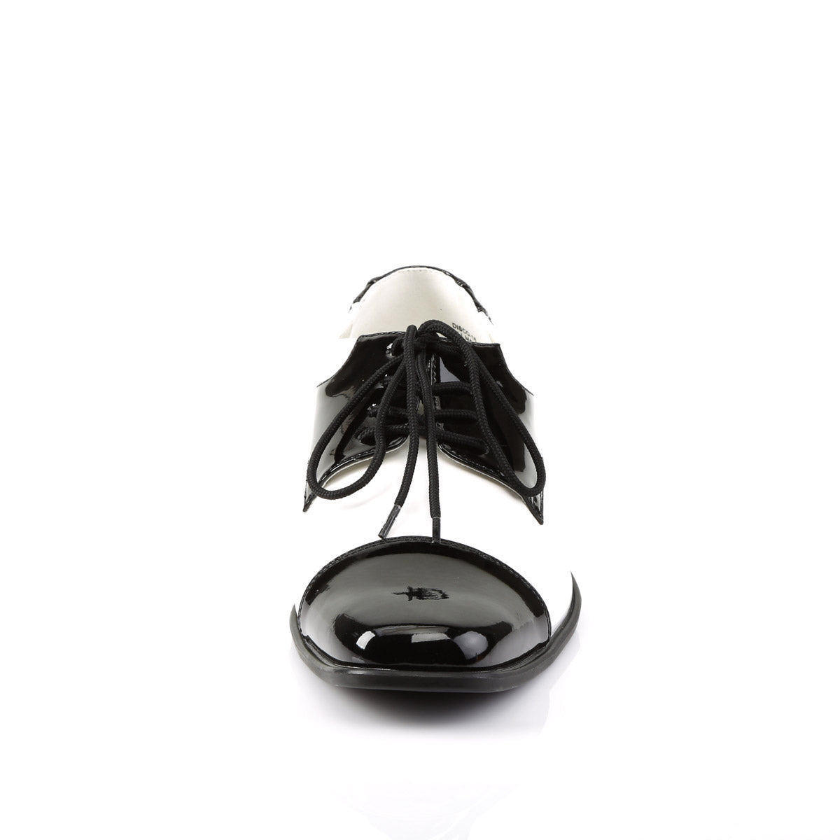Pleaser Funtasma Old Fashioned Cap Toe Derby Bluchers Low Heel Saddle Boots Shoes DISCO/18 Secondary image