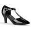 Sexy Chic Pointed Toe T-Strap D'Orsay Pumps Block High Heels Shoes Pleaser Pleaser Pink Label DIVINE/415W