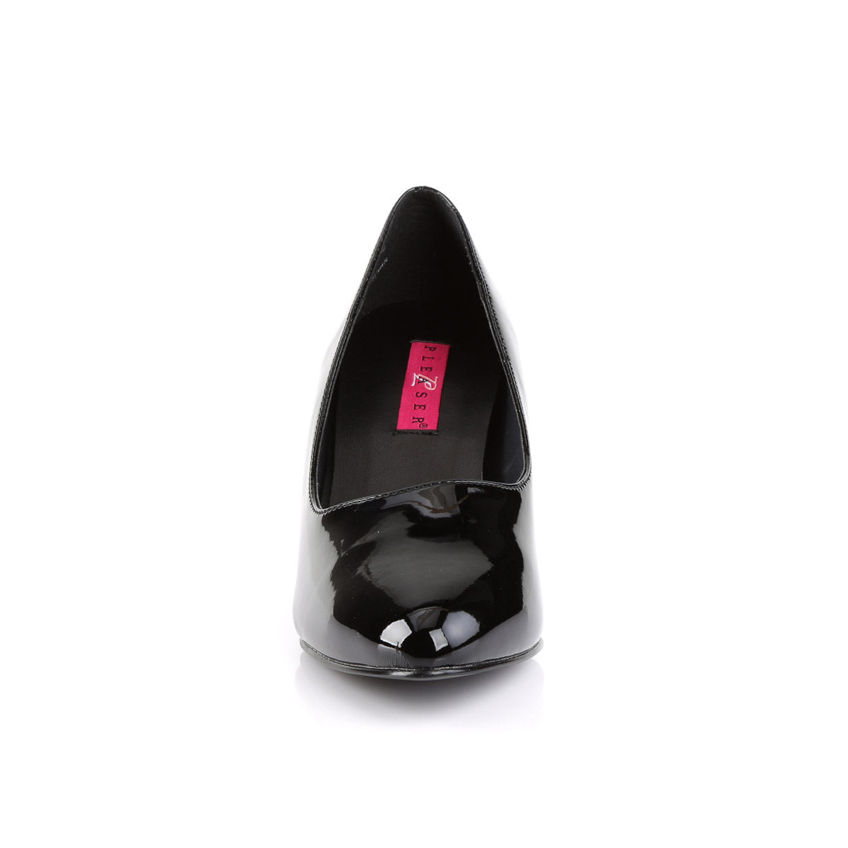 Sexy Classic Business Casual Pointed Toe Pump Block High Heels Shoes Pleaser Pleaser Pink Label DIVINE/420W