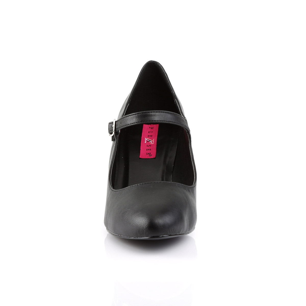 Pleaser Pink Label Classic D'Orsay Mary Jane Pumps Pointed Toe Block High Heels Shoes DIVINE/440 Secondary image