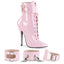 6" Heel Ankle Boot, Side Zip Pleaser Devious DOMINA/1023