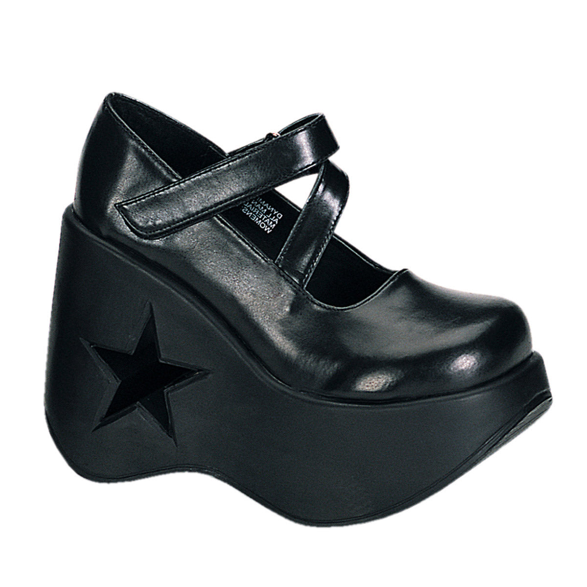 5" Star Cut-Out Goth Punk Lolita Mj Pleaser Demonia DYNAMITE/03 Main image