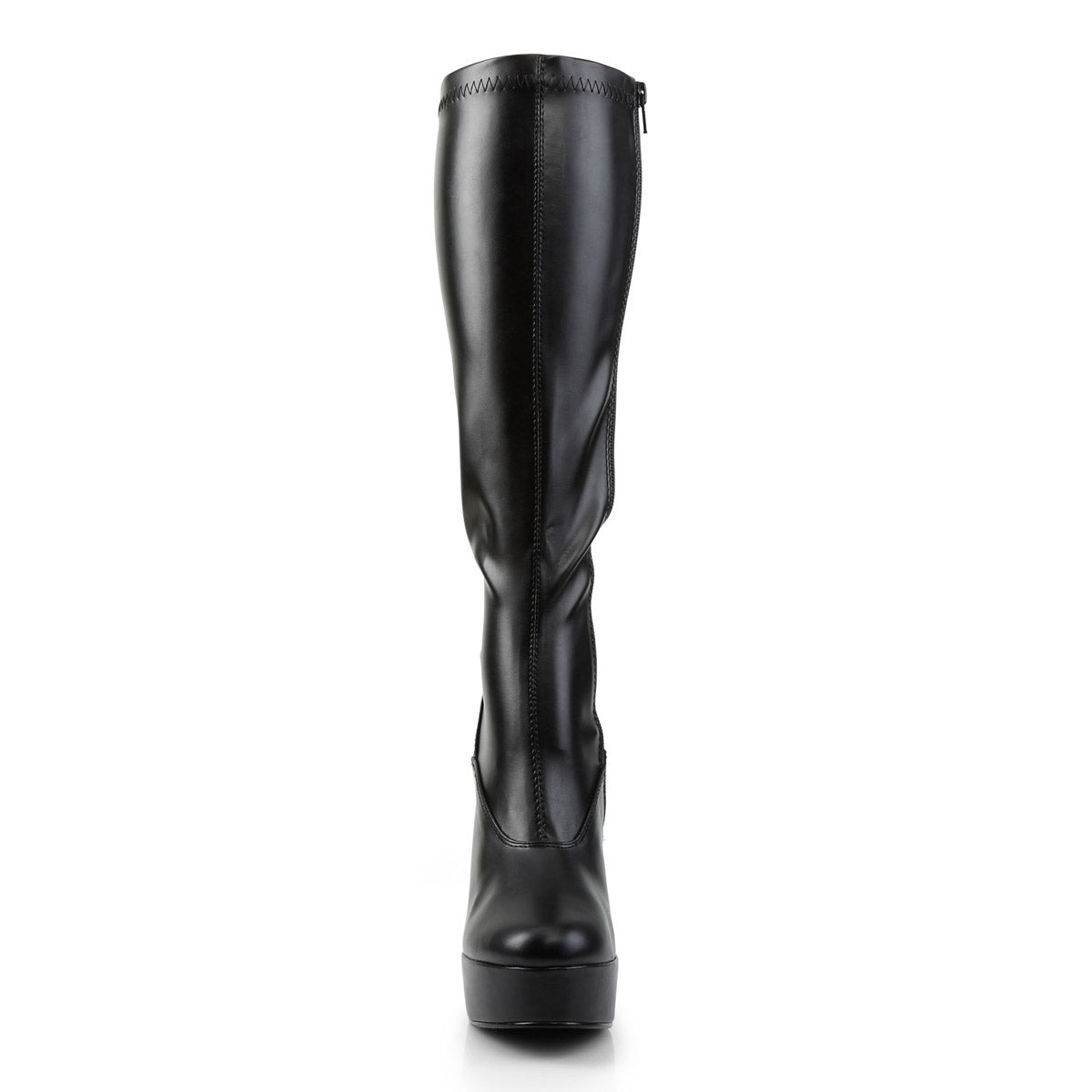 Pleaser Sexy Platform Knee High Full Side Zipper High Heel Boots Shoes ELECTRA/2000Z Secondary image