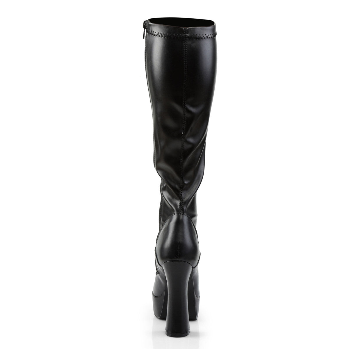 Sexy Platform Knee High Full Side Zipper High Heel Boots Shoes Pleaser Pleaser ELECTRA/2000Z