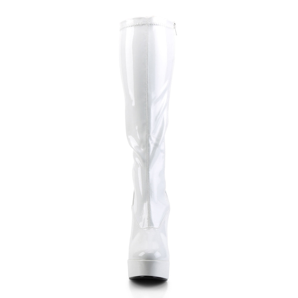 Sexy Platform Knee High Full Side Zipper High Heel Boots Shoes Pleaser Pleaser ELECTRA/2000Z