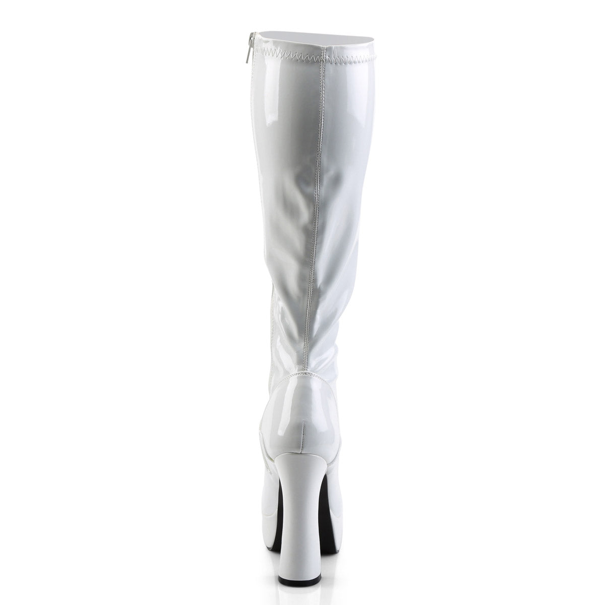 Sexy Platform Knee High Full Side Zipper High Heel Boots Shoes Pleaser Pleaser ELECTRA/2000Z