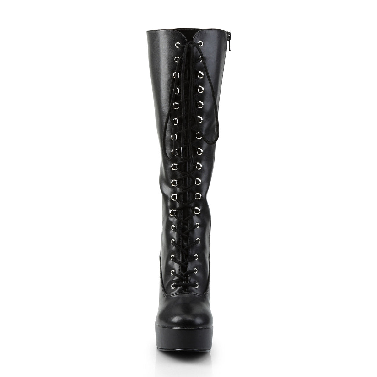 Sexy Lace Up Knee High Platforms Full Side Zipper Heel Boots Shoes Pleaser  ELECTRA/2020