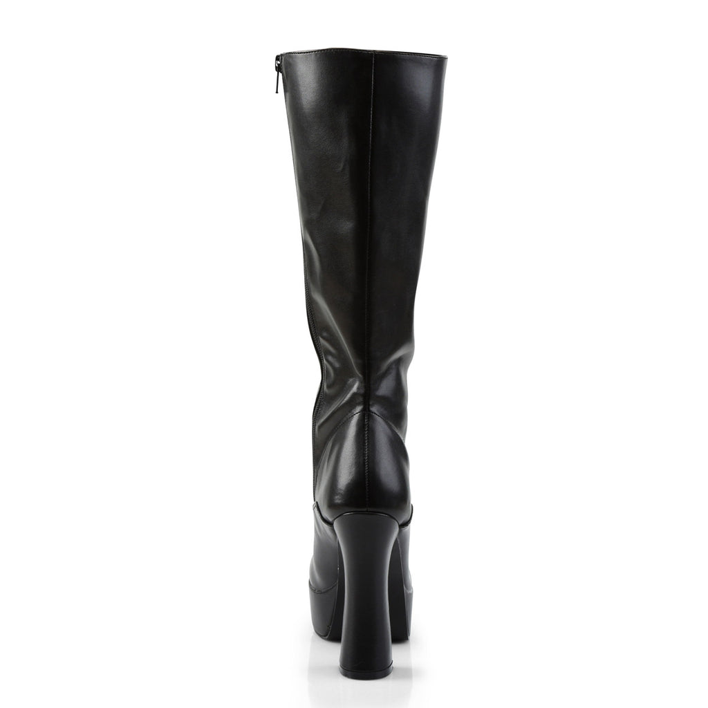 Sexy Lace Up Knee High Platforms Full Side Zipper Heel Boots Shoes Pleaser  ELECTRA/2020