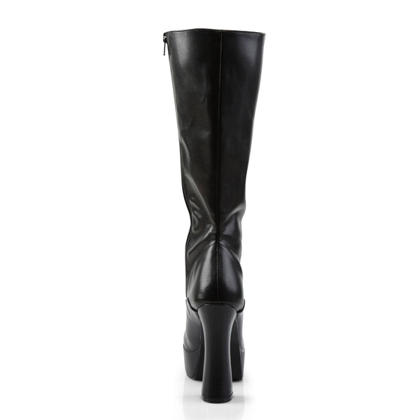 Sexy Lace Up Knee High Platforms Full Side Zipper Heel Boots Shoes Pleaser  ELECTRA/2020