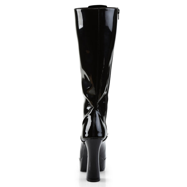 Sexy Lace Up Knee High Platforms Full Side Zipper Heel Boots Shoes Pleaser  ELECTRA/2020
