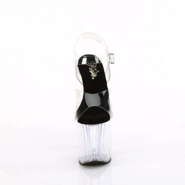 7 1/2" Heel, 3 1/2" Pf Ankle Strap Sandal Pleaser Pleaser ENCHANT/708