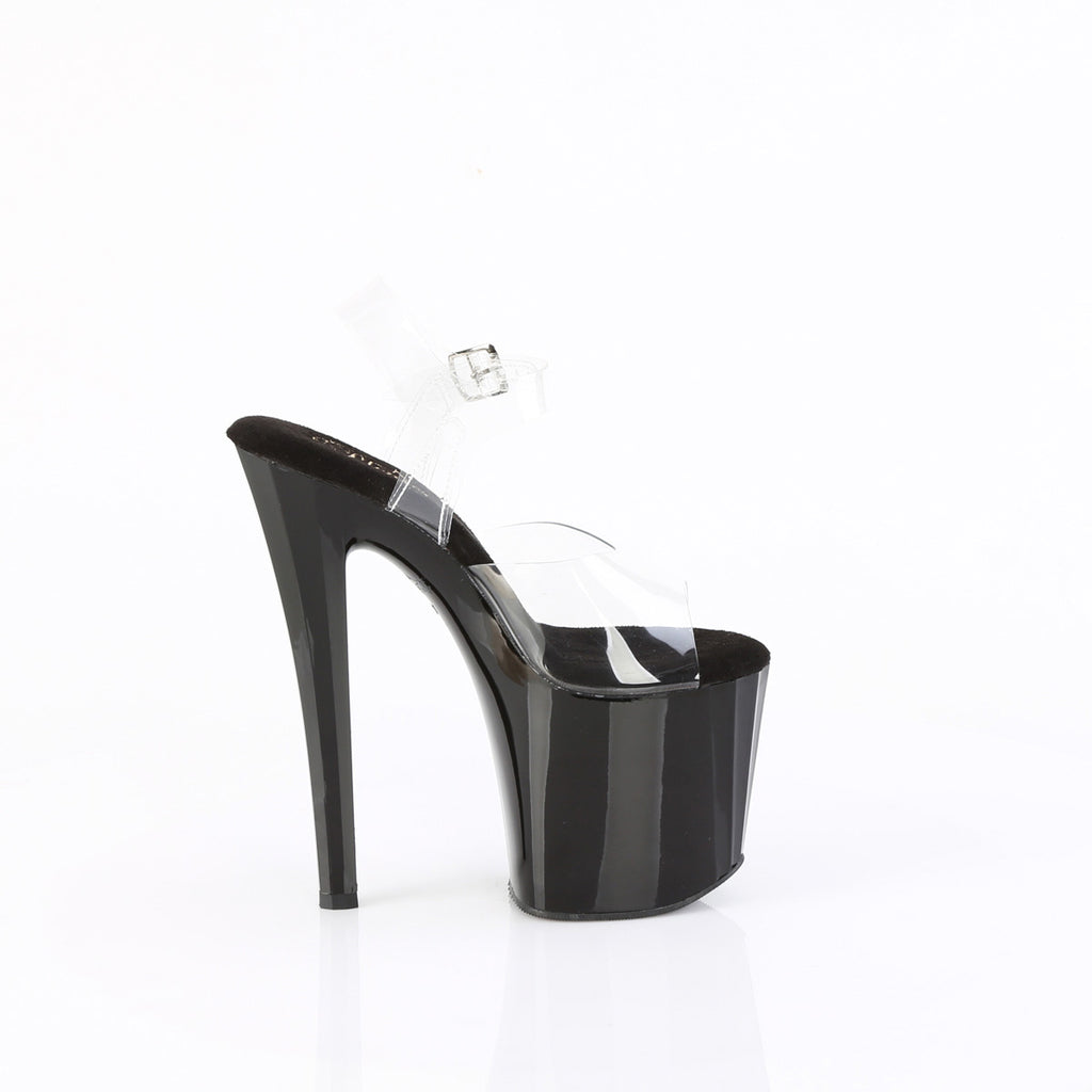 7 1/2" Heel, 3 1/2" Pf Ankle Strap Sandal Pleaser Pleaser ENCHANT/708