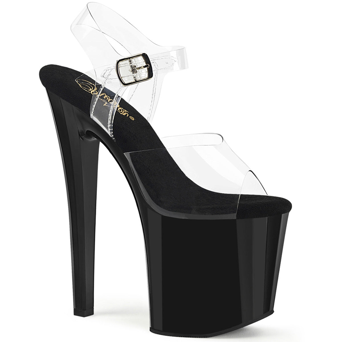 7 1/2" Heel, 3 1/2" Pf Ankle Strap Sandal Pleaser Pleaser ENCHANT/708