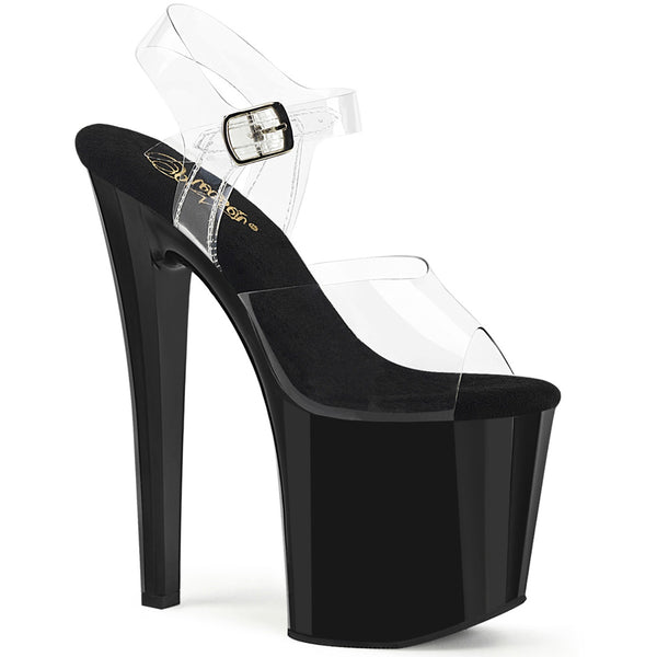 7 1/2" Heel, 3 1/2" Pf Ankle Strap Sandal Pleaser Pleaser ENCHANT/708