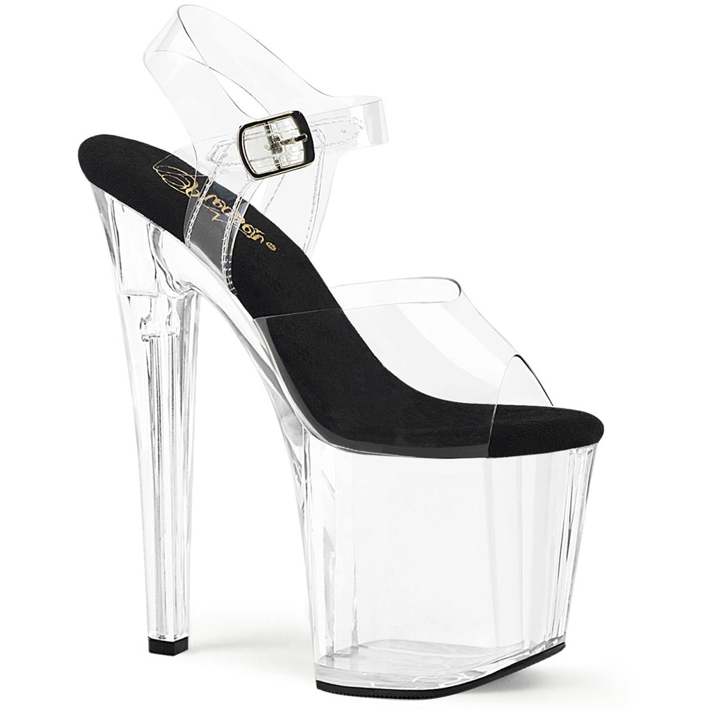 7 1/2" Heel, 3 1/2" Pf Ankle Strap Sandal Pleaser Pleaser ENCHANT/708