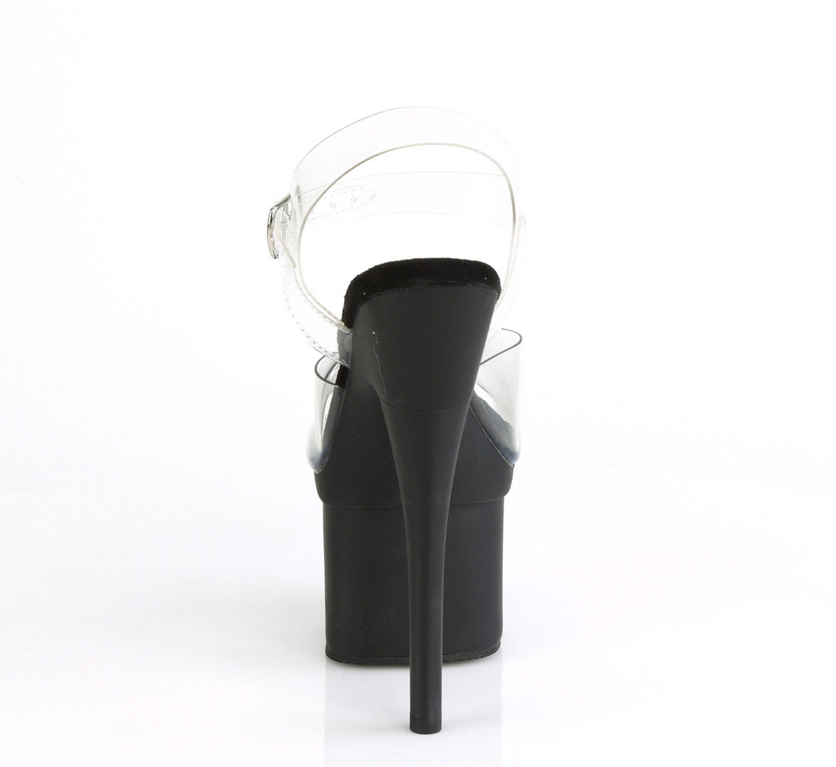 7" Heel, 3" Pf Ankle Strap Sandal Pleaser Pleaser ESTEEM/708