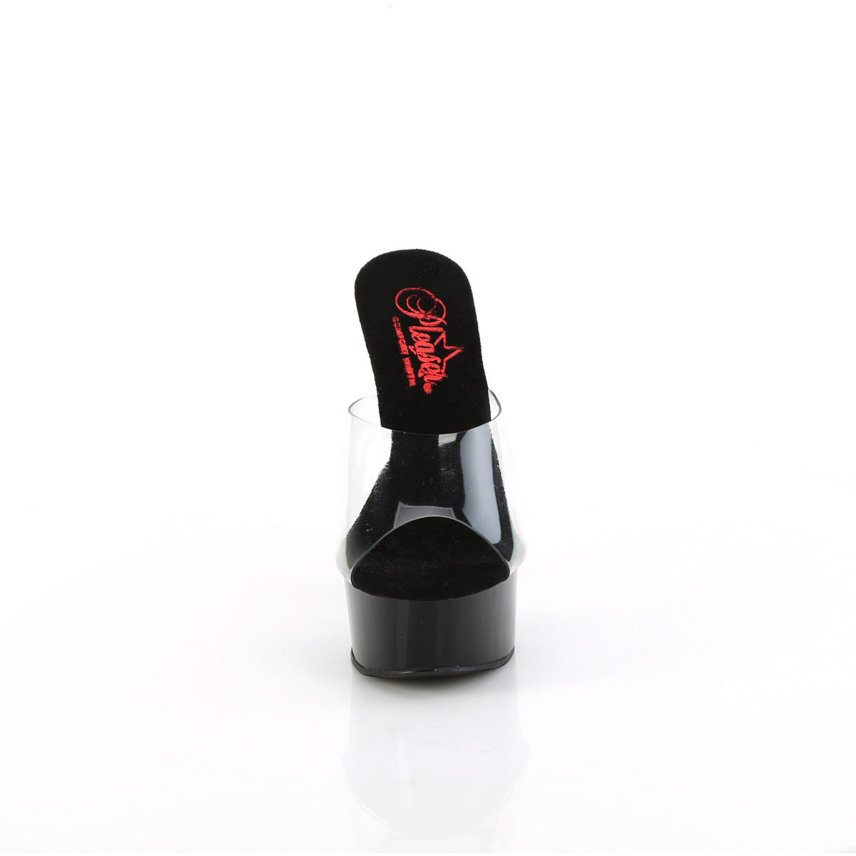 Pleaser 6" Heel, 1 3/4" Pf Comfort Width Slide EXCITE/601 Secondary image