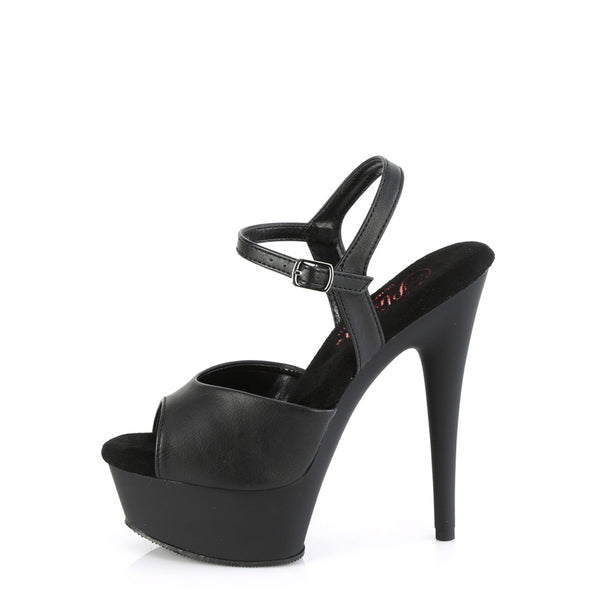6" Heel, 1 3/4" Pf Comfort Width Ankle Strap Sandal Pleaser Pleaser EXCITE/609