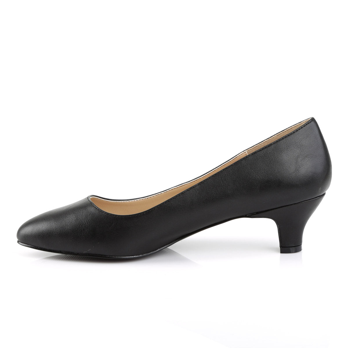 Classic Casual Pointed Toe Pumps Block High Heels Shoes Pleaser Pleaser Pink Label FAB/420W
