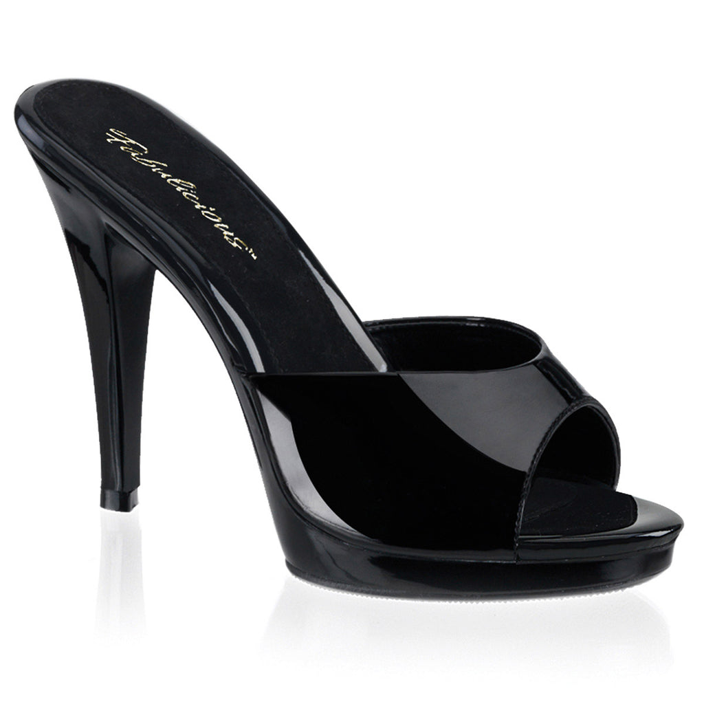Sexy Peep Toe Platform Stiletto Slide Mules High Heels Shoes Pleaser Fabulicious FLAIR/401/2
